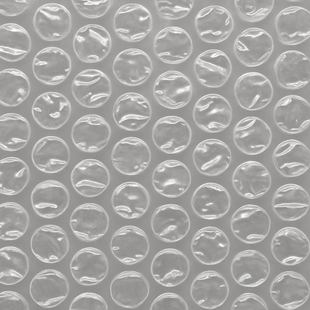 Bubble wrap on reel